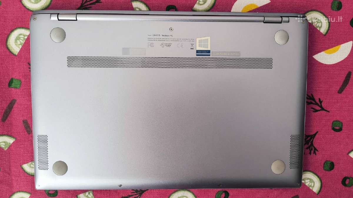 Nešiojamas kompiuteris Asus Zenbook - nuotraukos Nr. 11