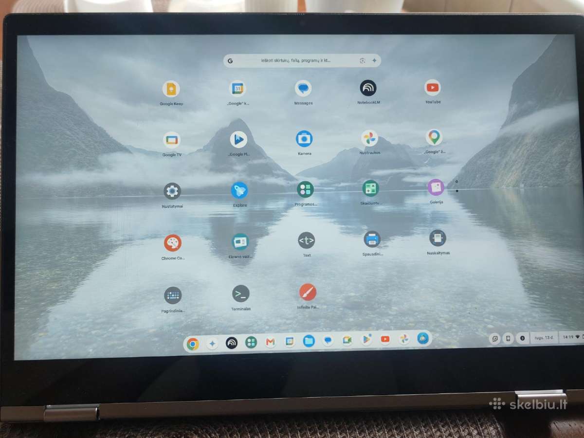 Nešiojamas kompiuteris Lenovo Chromebook c340-15 - nuotraukos Nr. 2
