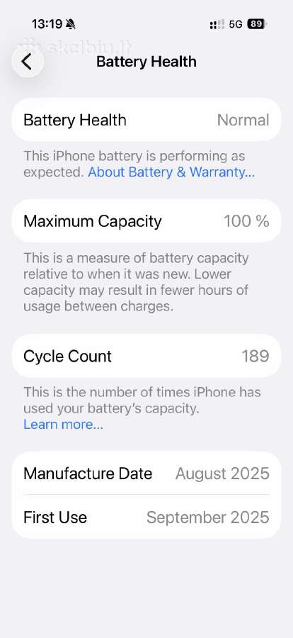 iPhone 17 Pro 256gb 100% baterija Garantija - nuotraukos Nr. 4