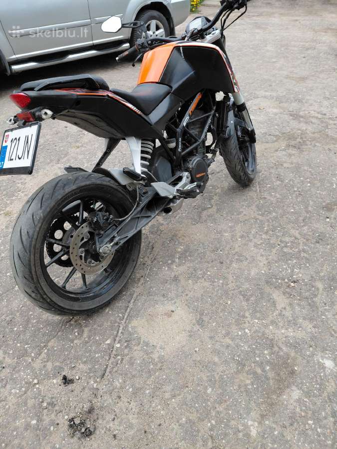 Parduodu KTM duke 125cc 2012metų - nuotraukos Nr. 4