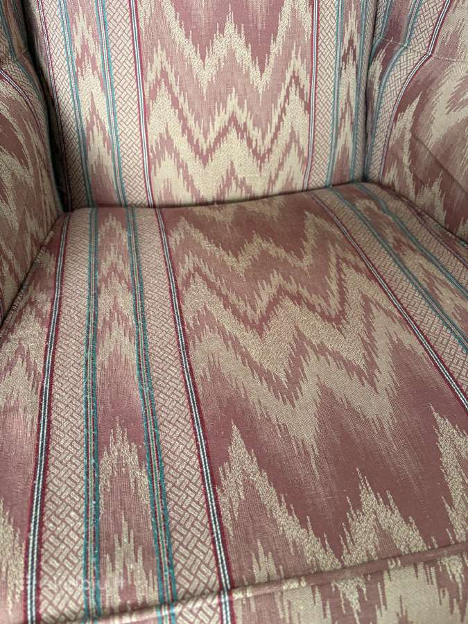 Vintažinis angliškas „universal“ wingback fotelis - nuotraukos Nr. 3