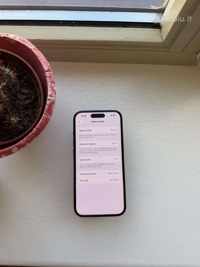 Apple iPhone 15 Geros būklės - nuotraukos Nr. 10