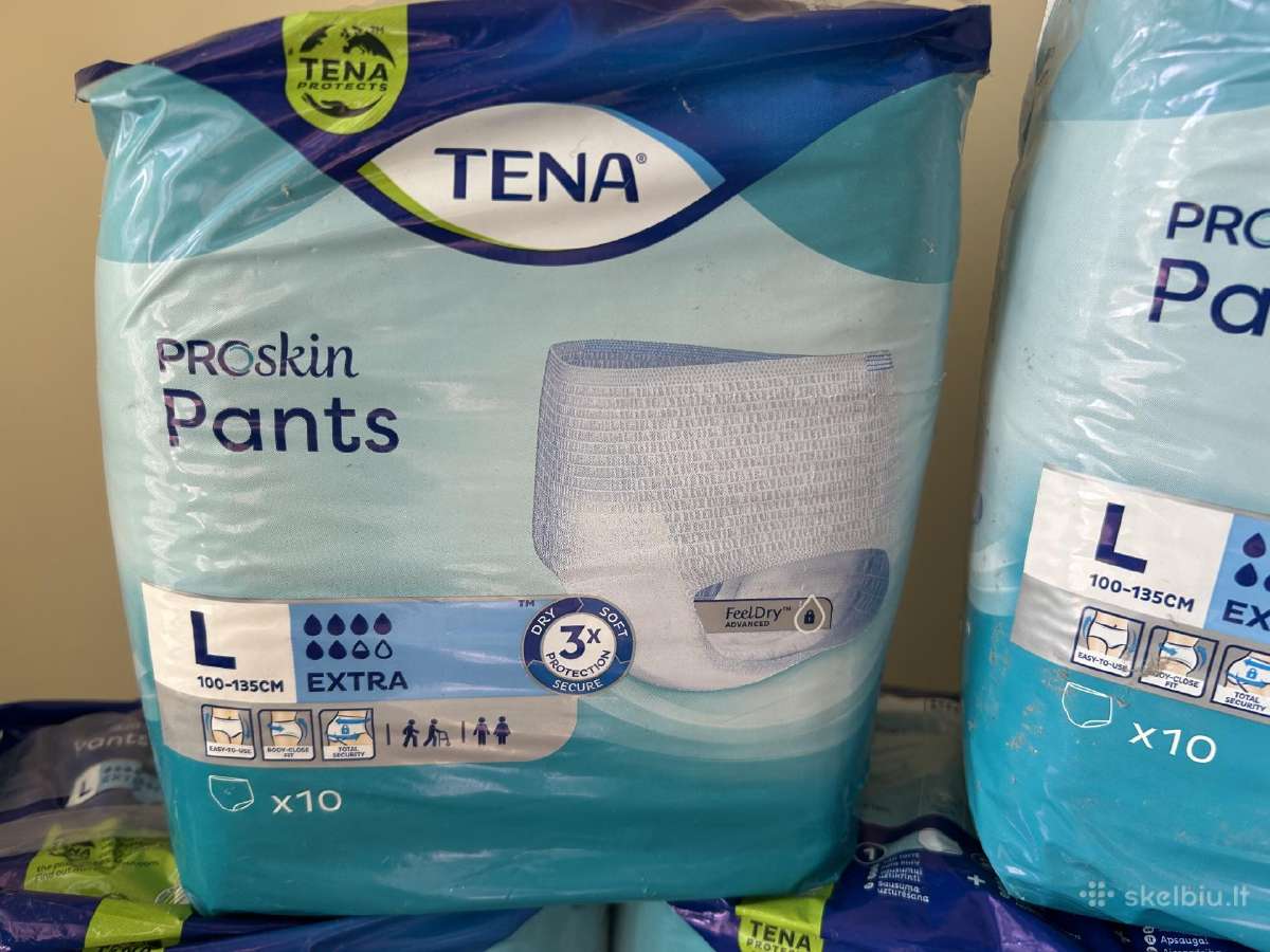 Tena Proskin Pants suaugusiųjų sauskelnes kelnaite - nuotraukos Nr. 3