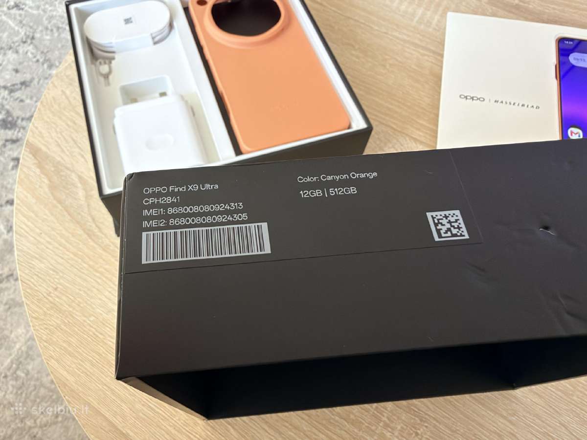 Oppo Find X9 Ultra, Orange 512/12gb - nuotraukos Nr. 11