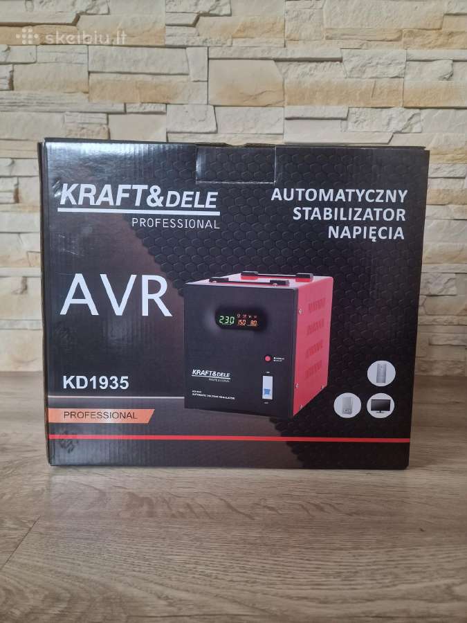 Įtampos stabilizatorius Avr 5000va Kraftdele - nuotraukos Nr. 5