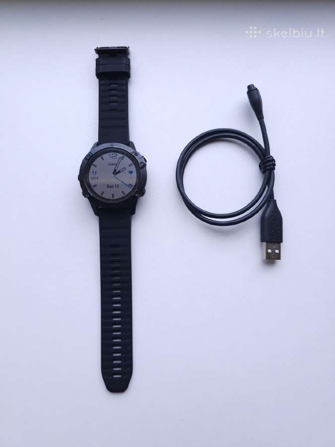 Garmin Fenix 6 Sapphire 47 mm GPS laikrodis - nuotraukos Nr. 3