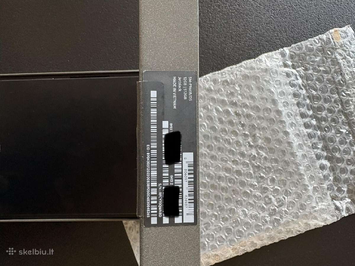 Naujas Samsung Galaxy Z Fold7 512gb (Jet Black) - nuotraukos Nr. 6