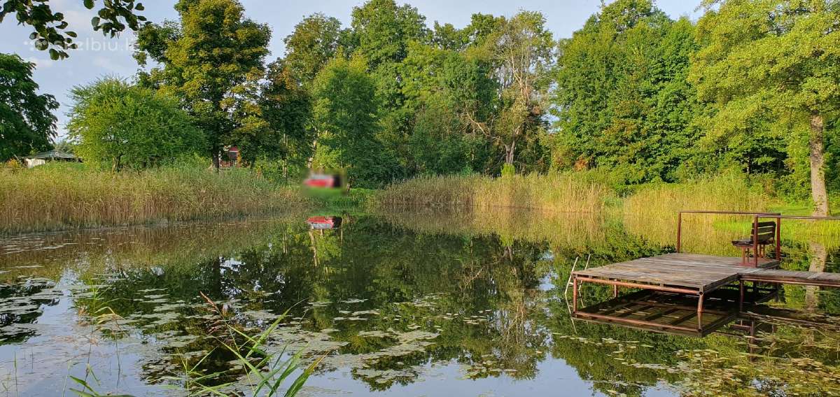 Sodo namas šalia tvenkinio su dvigubu sklypu - nuotraukos Nr. 4