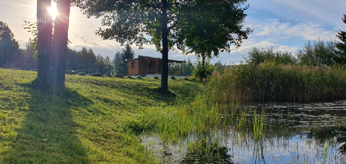 Sodo namas šalia tvenkinio su dvigubu sklypu - nuotraukos Nr. 5