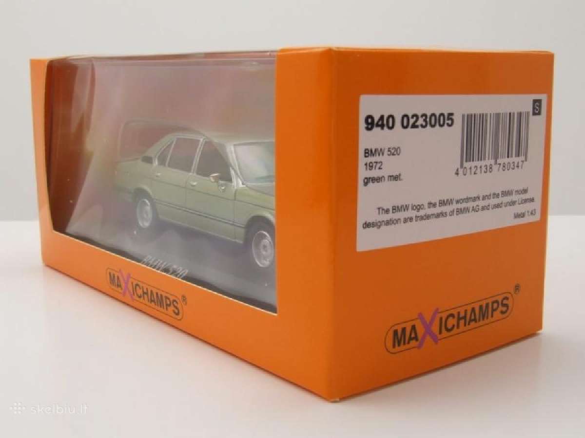 Bmw 520 E12 1:43 - nuotraukos Nr. 7