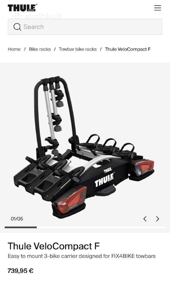 Thule Velocompact F - nuotraukos Nr. 5