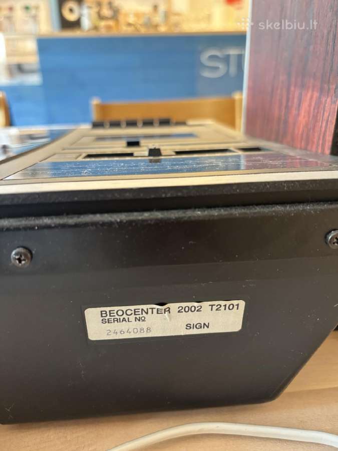 Bang & Olufsen Beocenter 2002 kartu su Beovox S35 - nuotraukos Nr. 2