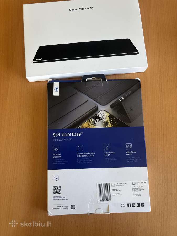 Samsung Galaxy Tab A11+ 5G 6/128gb + dėklas - nuotraukos Nr. 3