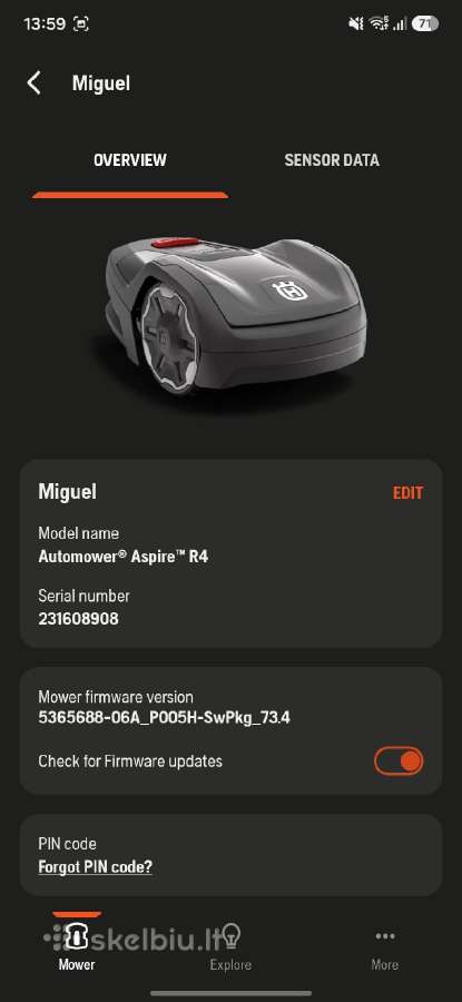 Husqvarna Automower Aspire R4 - nuotraukos Nr. 4