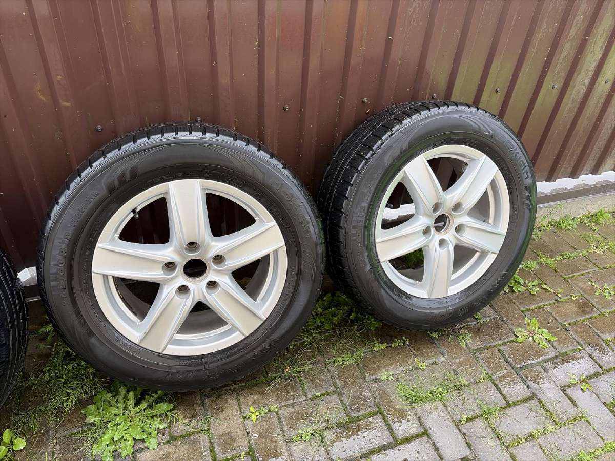 Porsche originalūs R18 5x130 ratlankiai su Nokian - nuotraukos Nr. 2