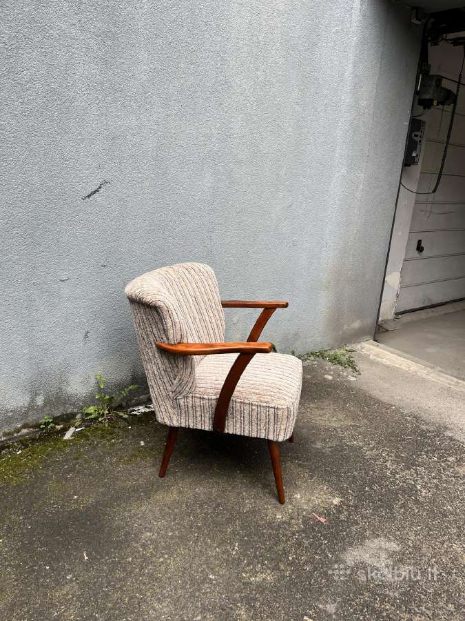 Vintazinis mid century foteliukas - nuotraukos Nr. 2