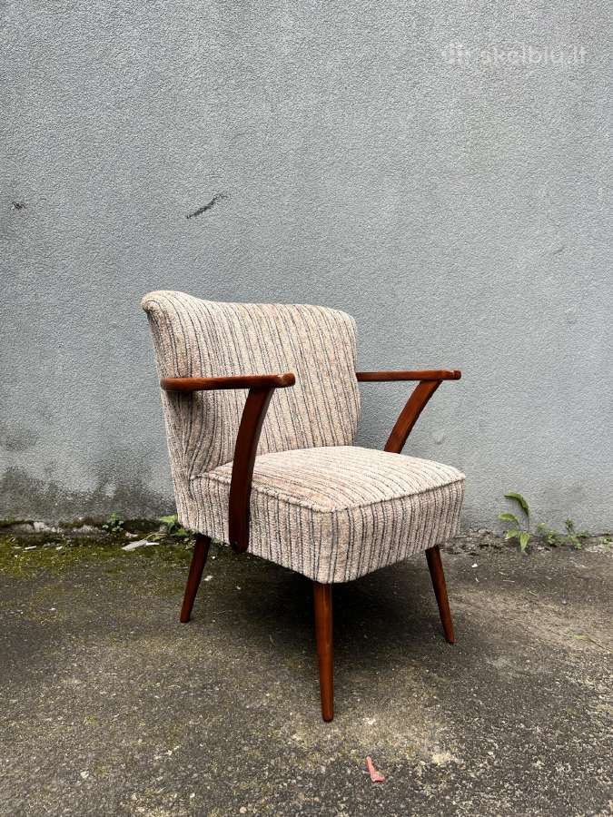 Vintazinis mid century foteliukas - nuotraukos Nr. 3