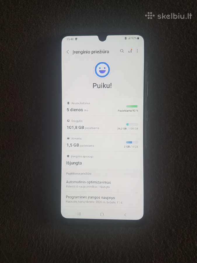 Samsung a32 128gb - nuotraukos Nr. 5