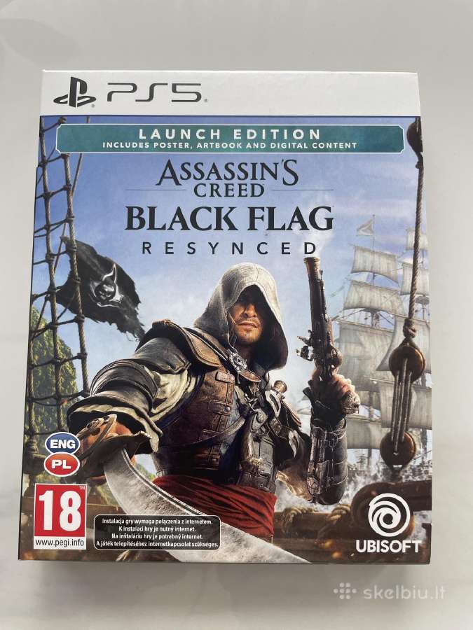 Assasins Creed Black Flag Resynced Ps5 - nuotraukos Nr. 2