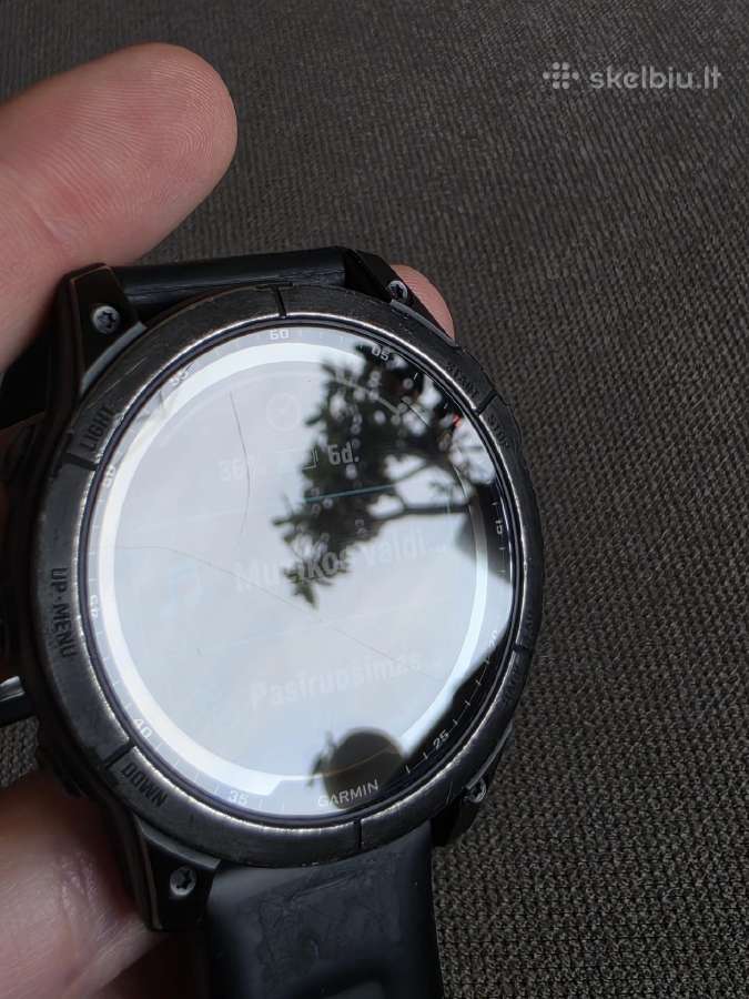 Garmin Fenix 7 Sapphire Solar 47 mm Titanium - nuotraukos Nr. 7