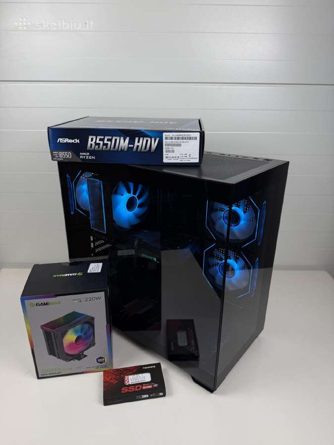 Stacionarus Žaidimų Kompiuteris Rtx 3060ti Ryzen 5 - nuotraukos Nr. 2