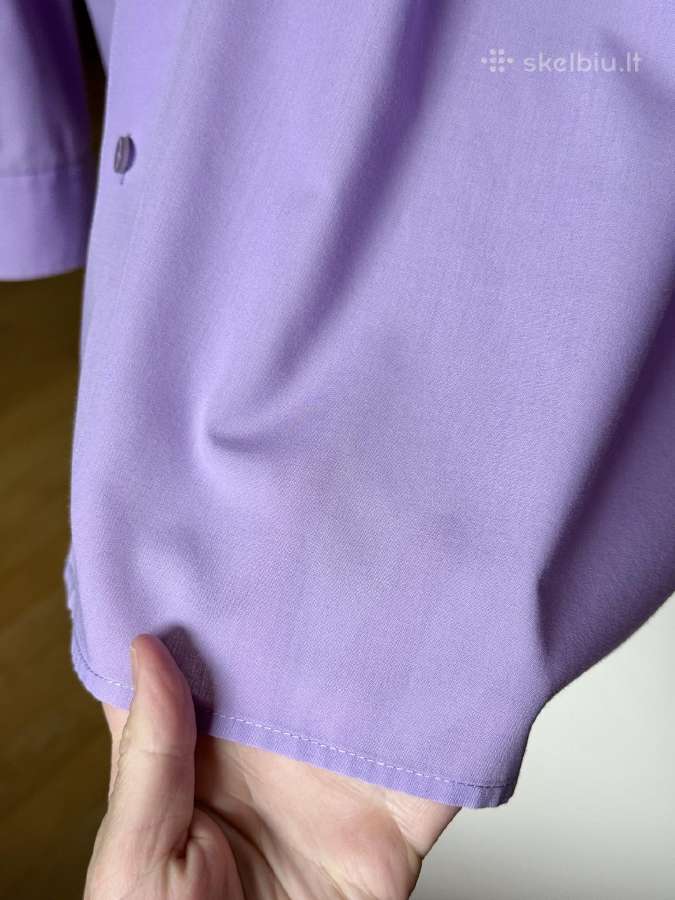Violetiniai vyriški marškiniai 3xl dydis - nuotraukos Nr. 16