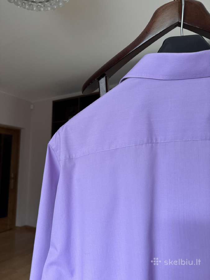Violetiniai vyriški marškiniai 3xl dydis - nuotraukos Nr. 19