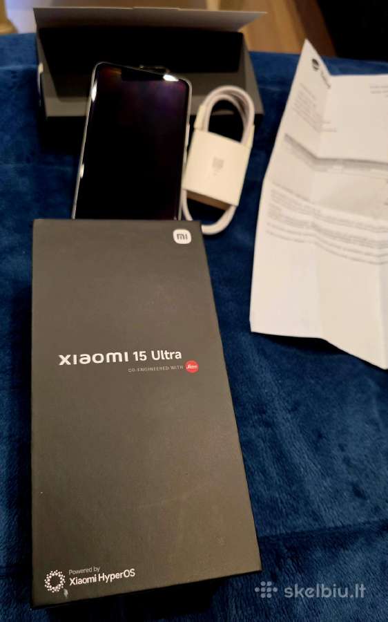 Xiaomi 15 Ultra Silver Chrome - nuotraukos Nr. 3