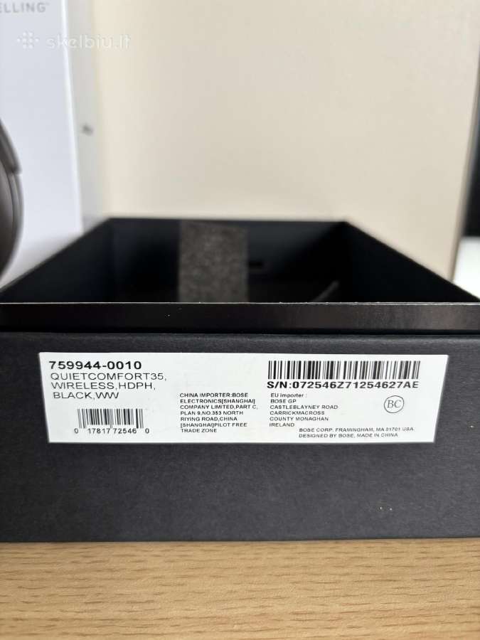 Originalios Bose Quietcomfort 35 (Qc35) - nuotraukos Nr. 8