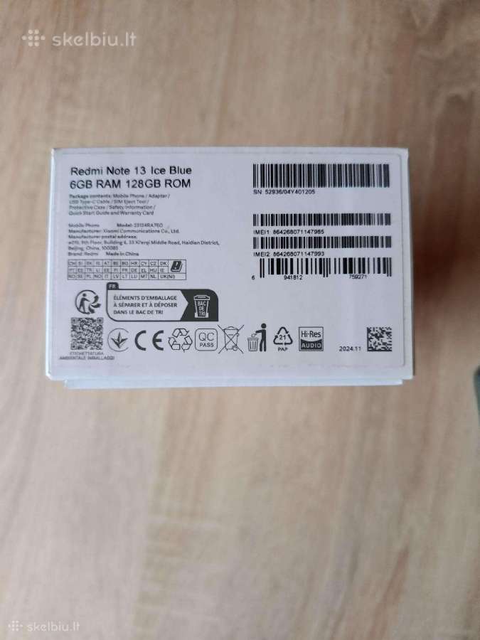 Redmi note 13 6-128 GB - nuotraukos Nr. 3