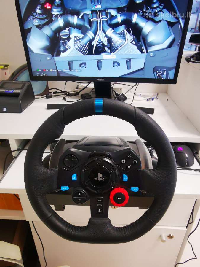 Logitech G29 žaidimų vairas su Garantija - nuotraukos Nr. 2
