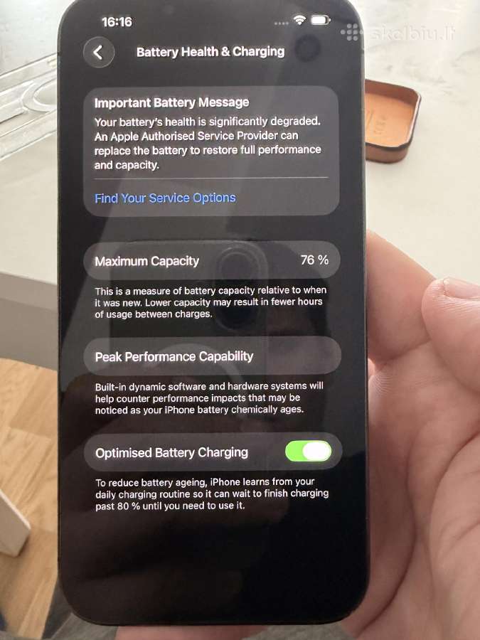 iPhone 13 pro 128gb idealios būklės - nuotraukos Nr. 3