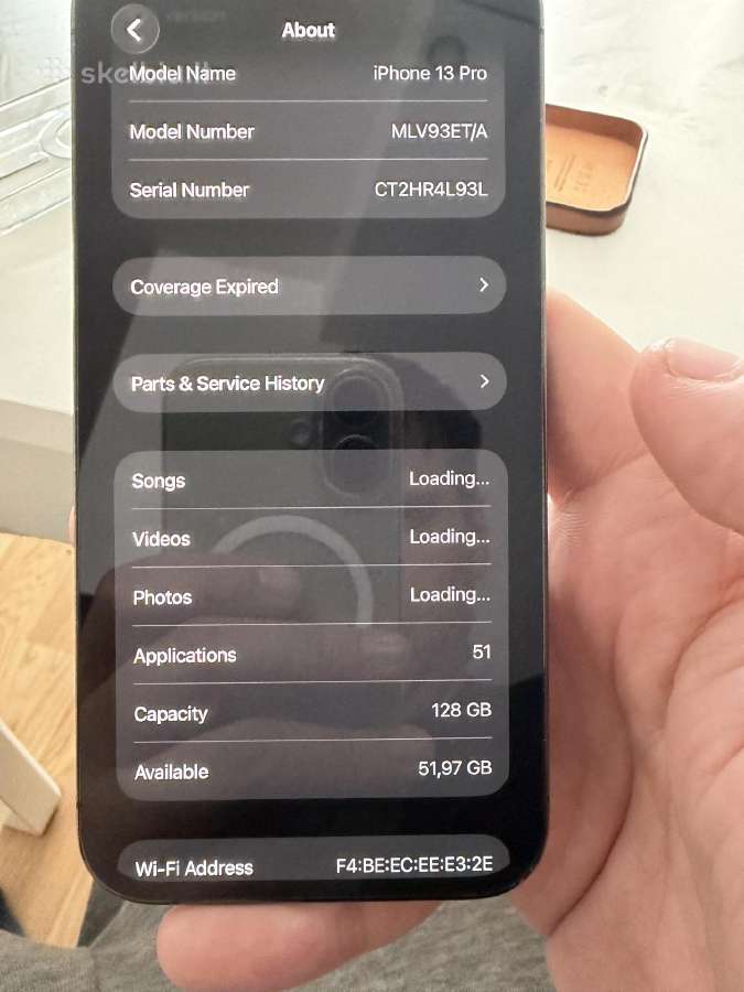 iPhone 13 pro 128gb idealios būklės - nuotraukos Nr. 4