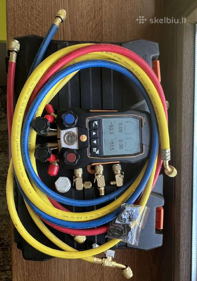 Testo 557s Vacuum Kit kolektorius - nuotraukos Nr. 3
