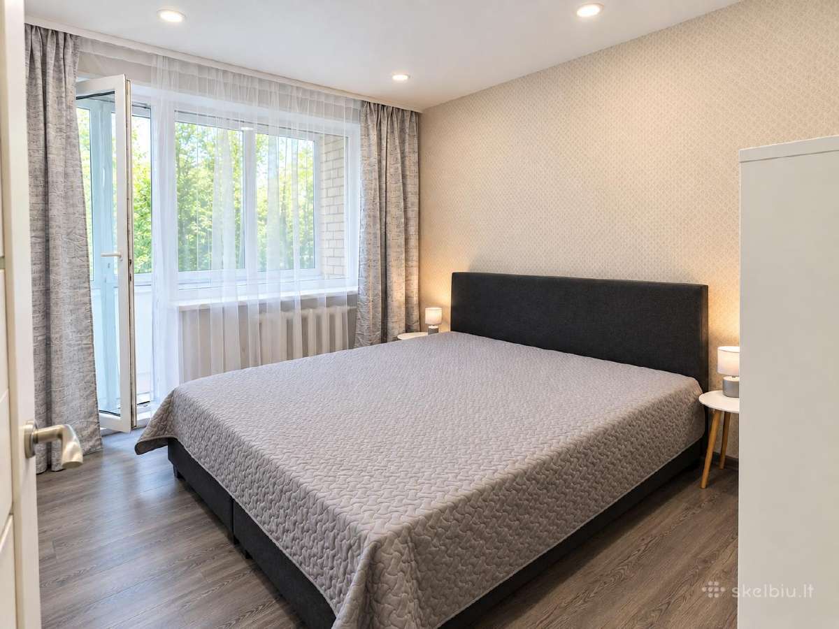 Išnuomojamas po remonto 3 kambarių butas - nuotraukos Nr. 3