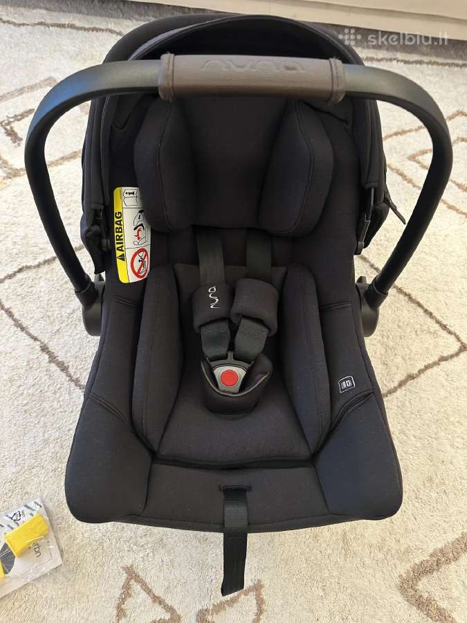 Juoda klasikinė Nuna automobilinė kėdutė 100 Eur - nuotraukos Nr. 4