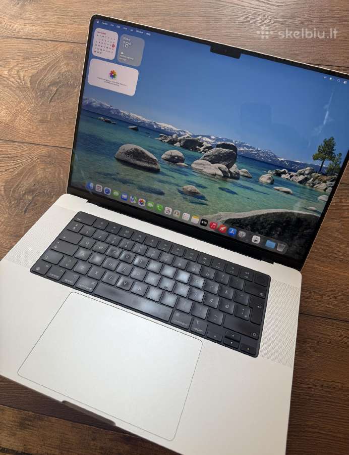 MacBook Pro 16 M3 Pro 18/512gb BH:97% - nuotraukos Nr. 4