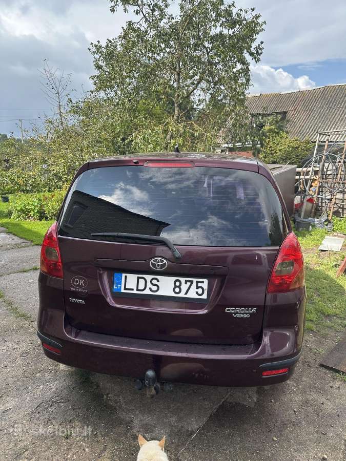 Parduodu Toyota corolla verso - nuotraukos Nr. 5