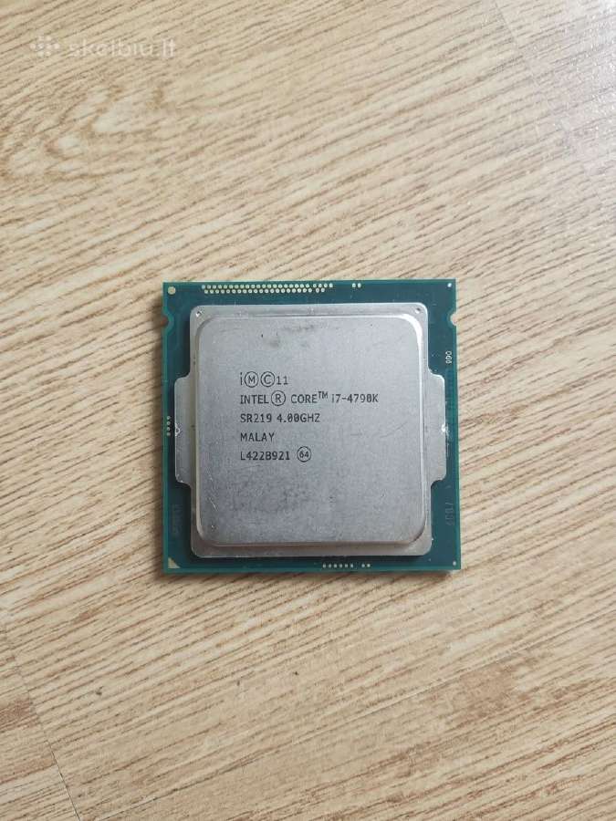 Kompiuterio dalys: Gtx 1660, i7-4790k, MB, Psu - nuotraukos Nr. 2