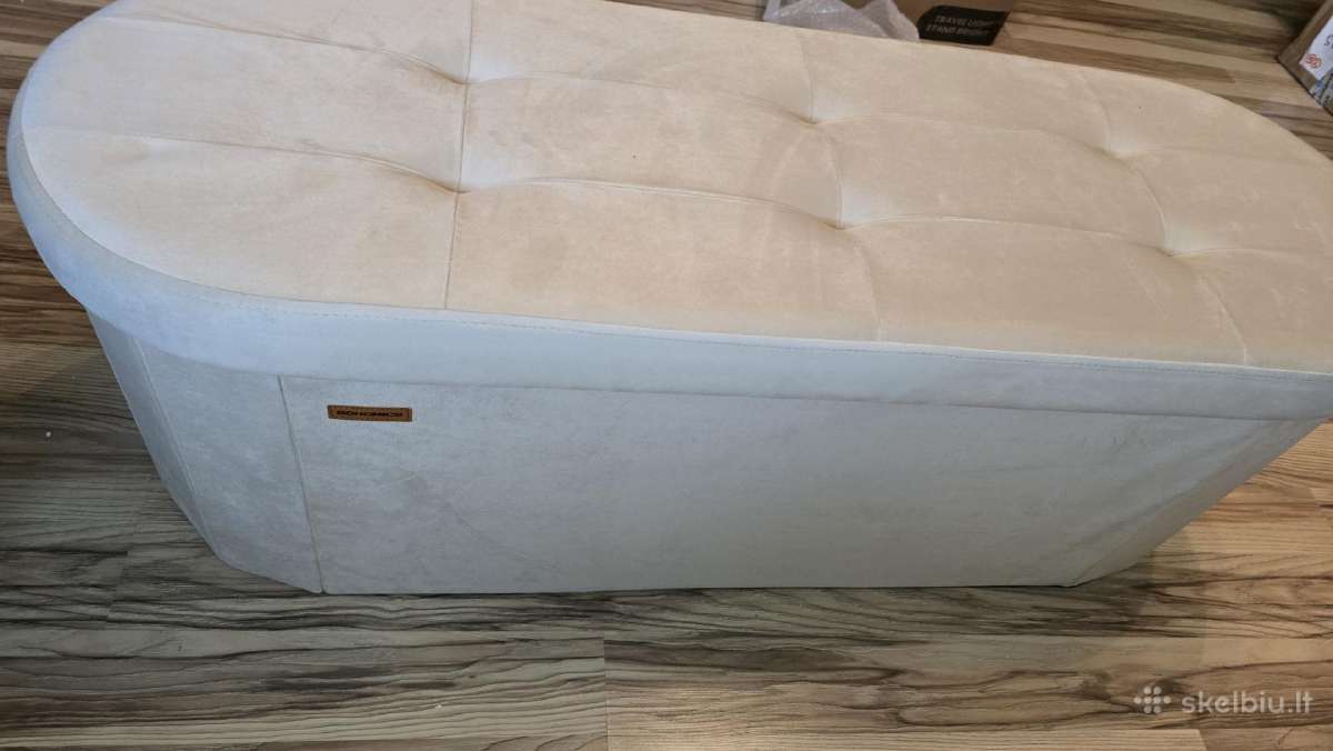 110 cm Songmics aksominis pufas-suoliukas su dai. - nuotraukos Nr. 6