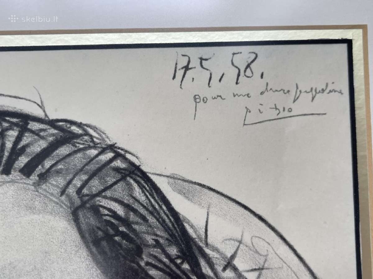 Pablo Picasso „žaklin“ portretas - nuotraukos Nr. 2