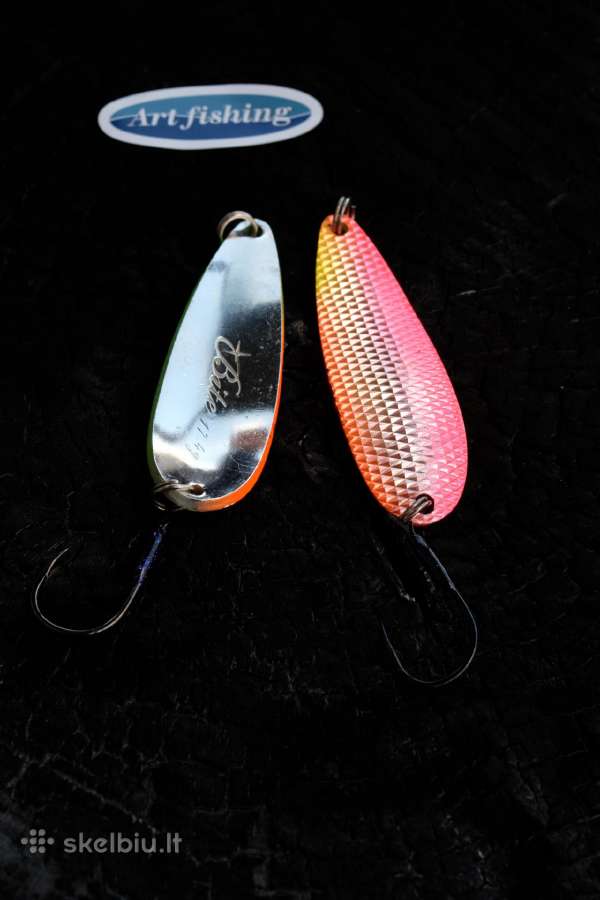 Japoniškos lašišinės blizgės "Art fishing" - nuotraukos Nr. 17