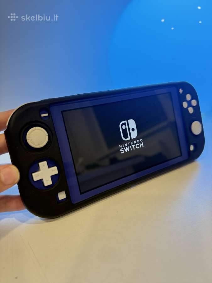 Melynas Nintendo Switch Lite - nuotraukos Nr. 2