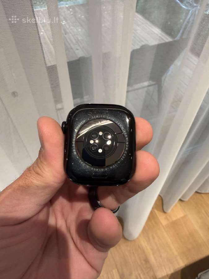 Parduodu Apple Watch Series 10 GPS 46mm Jet Black - nuotraukos Nr. 4