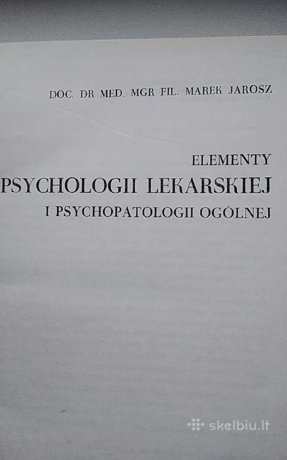 Med. psichologijos ir psichopatologijos elementai - nuotraukos Nr. 2