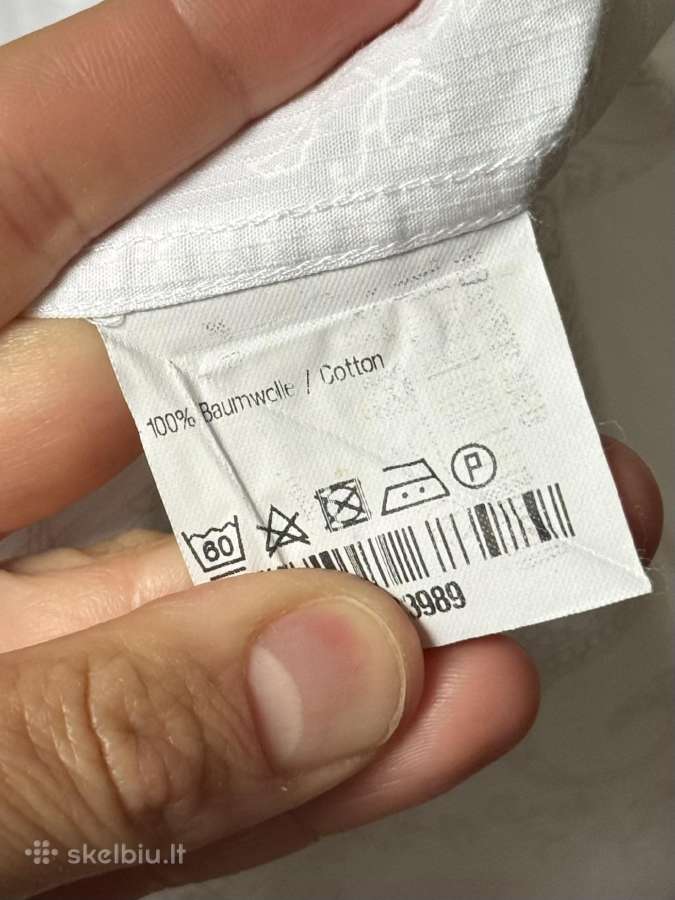 Venti balti marškiniai su ornamentais 44 dydis - nuotraukos Nr. 15