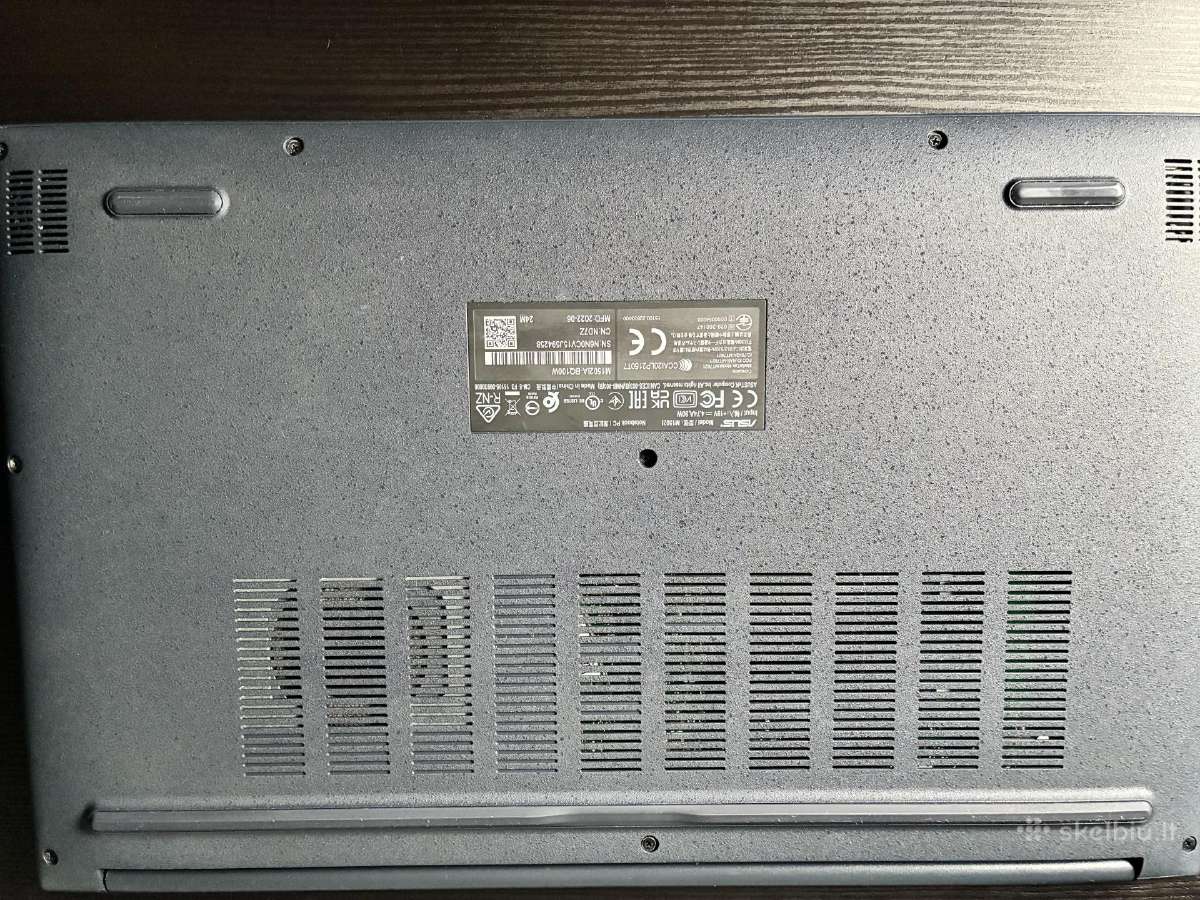 Asus Vivobook 15 M1502i / 512gb / 8gb RAM - nuotraukos Nr. 9