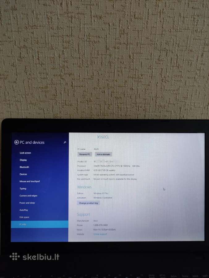 Asus nešiojamas kompiuteris - nuotraukos Nr. 10