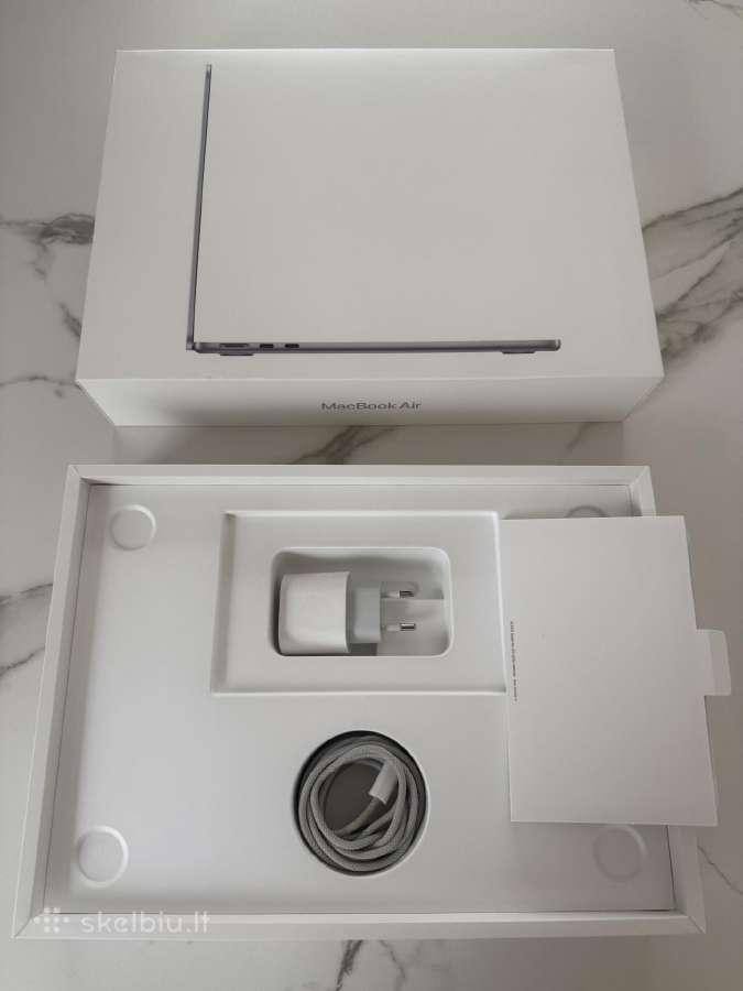 MacBook Air 13.6" M2 8gb 512gb Space Grey - nuotraukos Nr. 9