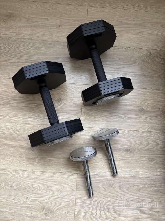 Reguliuojami svarmenys Tunturi Rapid 2x20kg - nuotraukos Nr. 3